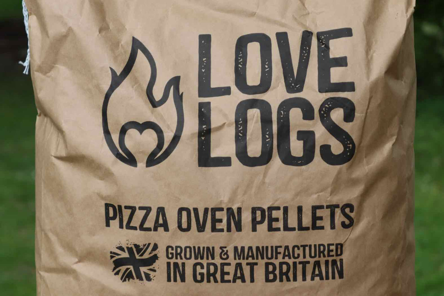 Love Logs British Pizza Oven Wood Pellets Bag