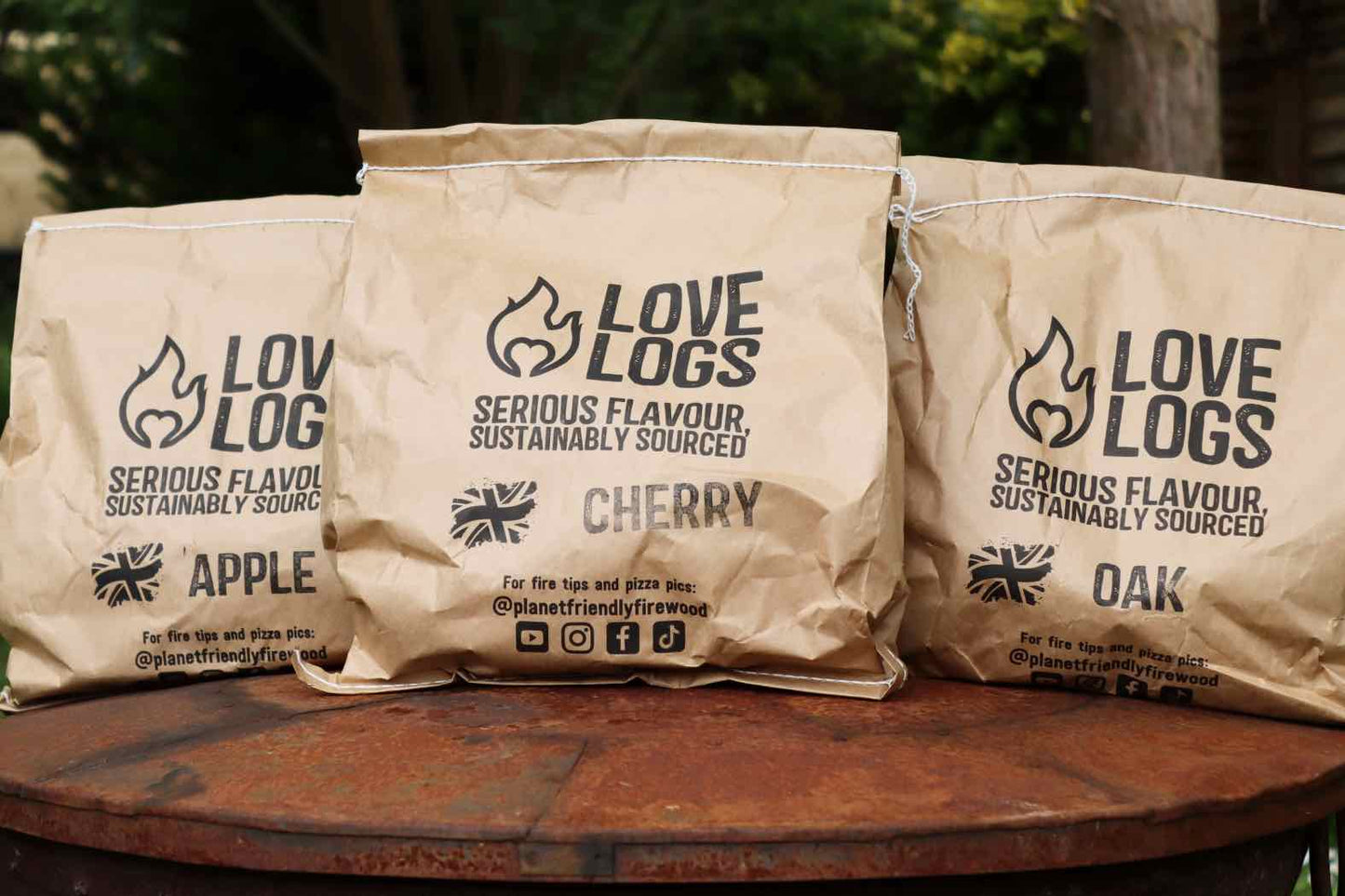 Love Logs Smoking Wood Chunks Variety Box