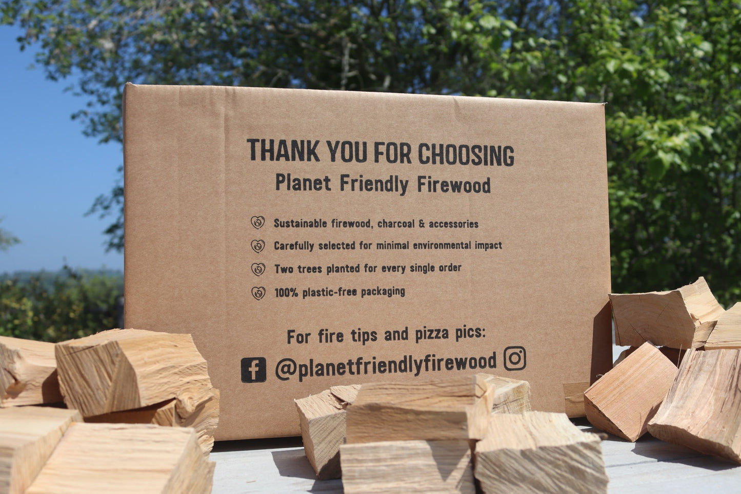 Love Logs Smoking Chunks Variety Box in Plastic Free Packaging
