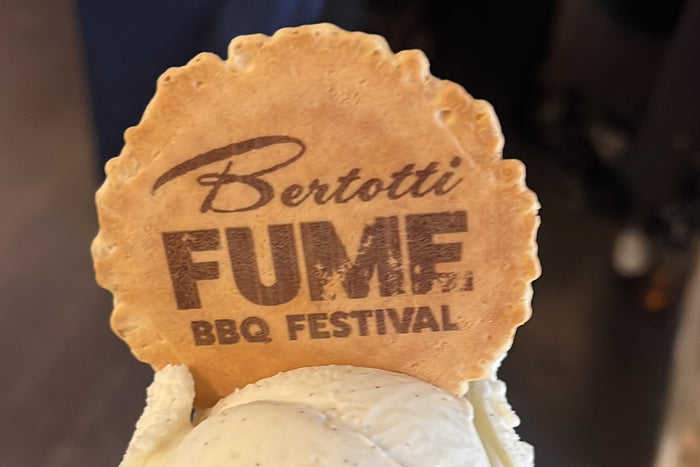 Fume Festival ice cream wafer