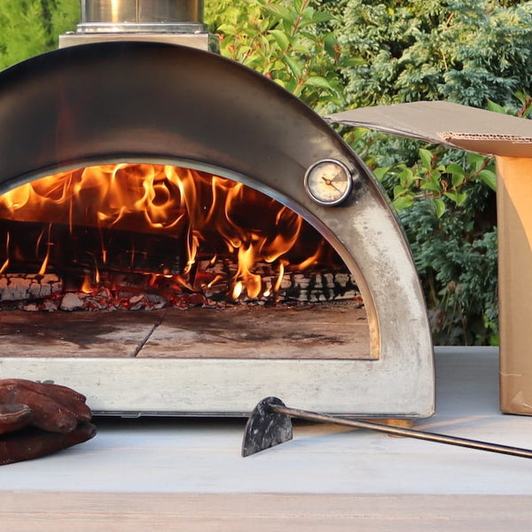 Wood burning cheap pizza oven