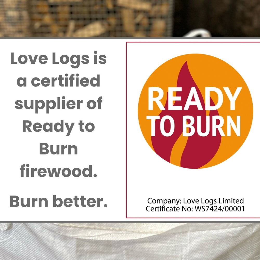 Love Logs Ready to Burn Cherry Logs