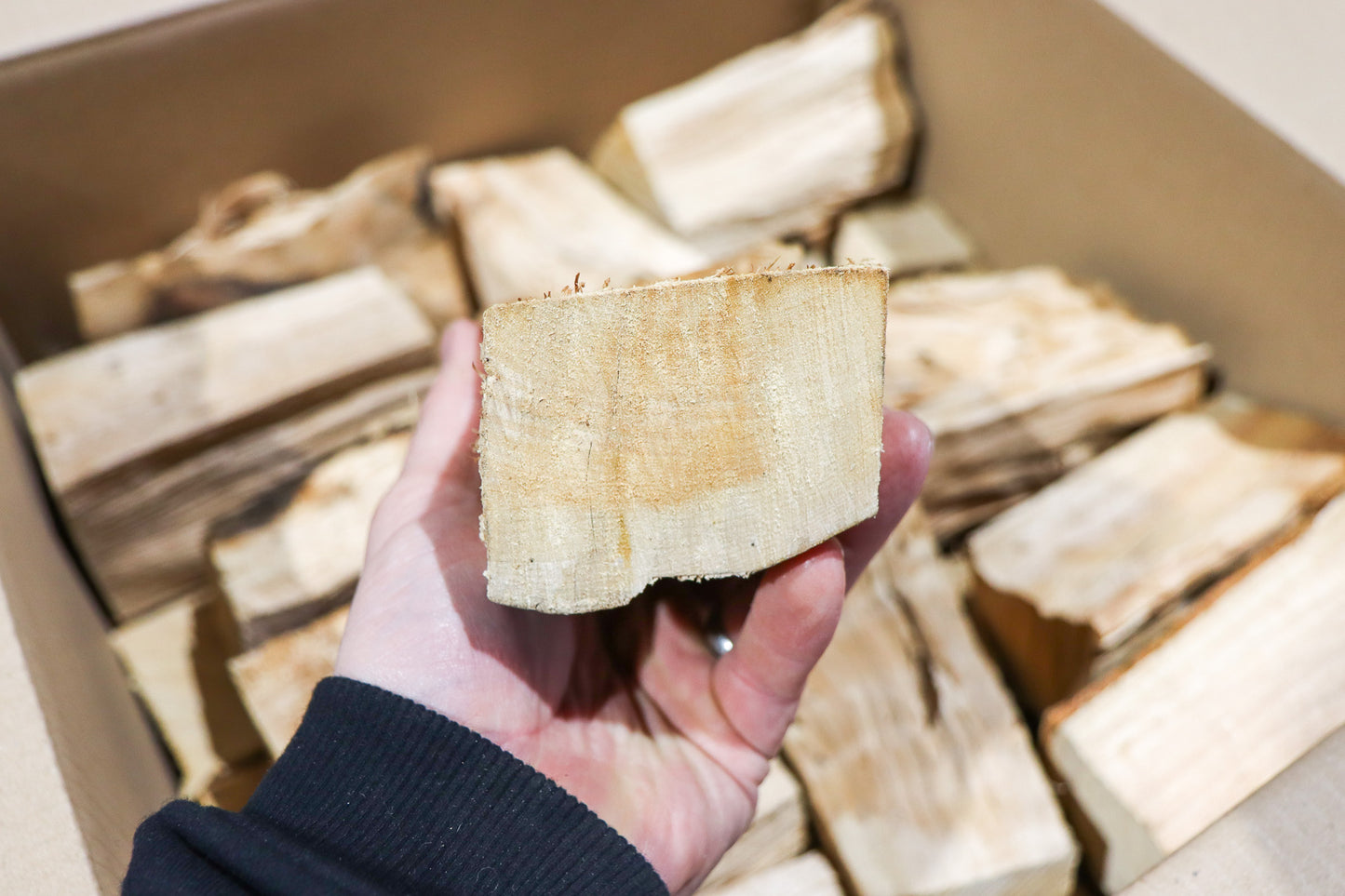 Love Logs Ready to Burn certified hobbit logs