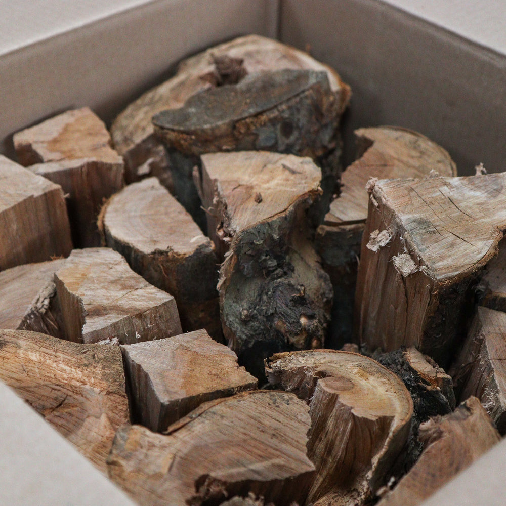 Love Logs apple wood logs in box
