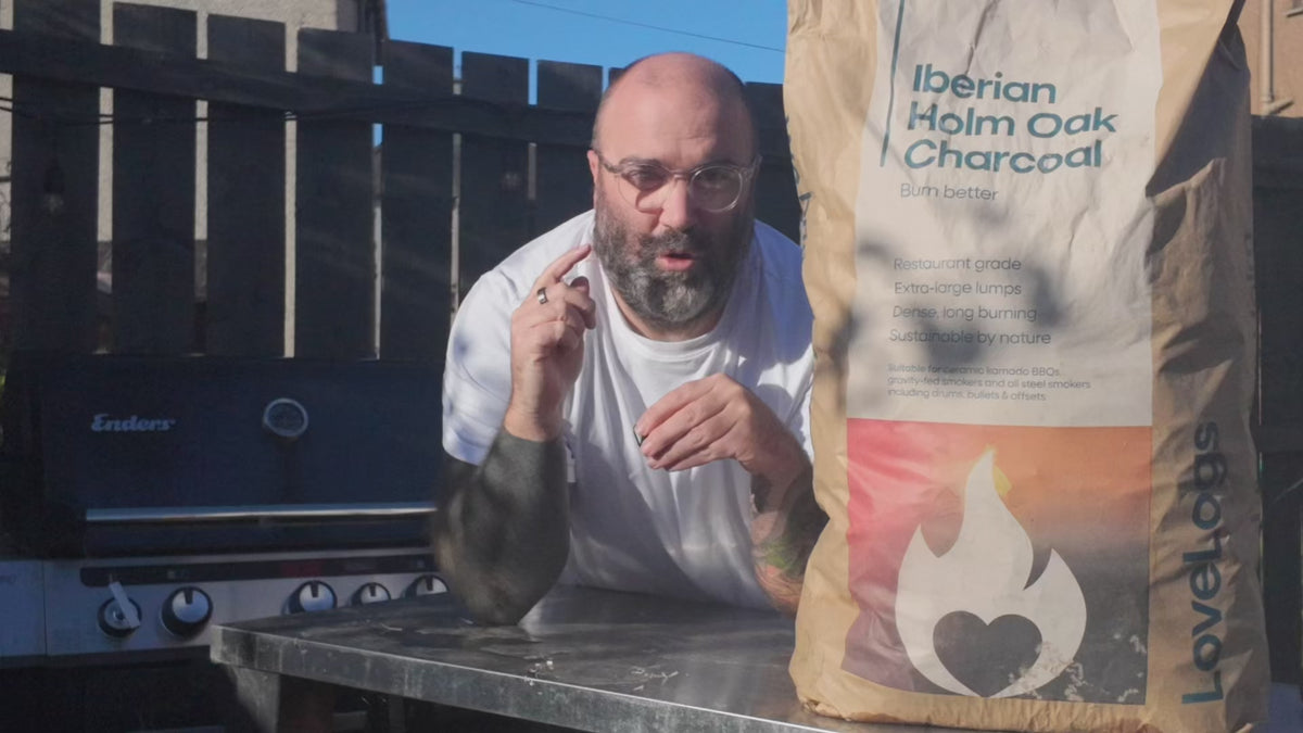 Iberian Holm Oak Charcoal