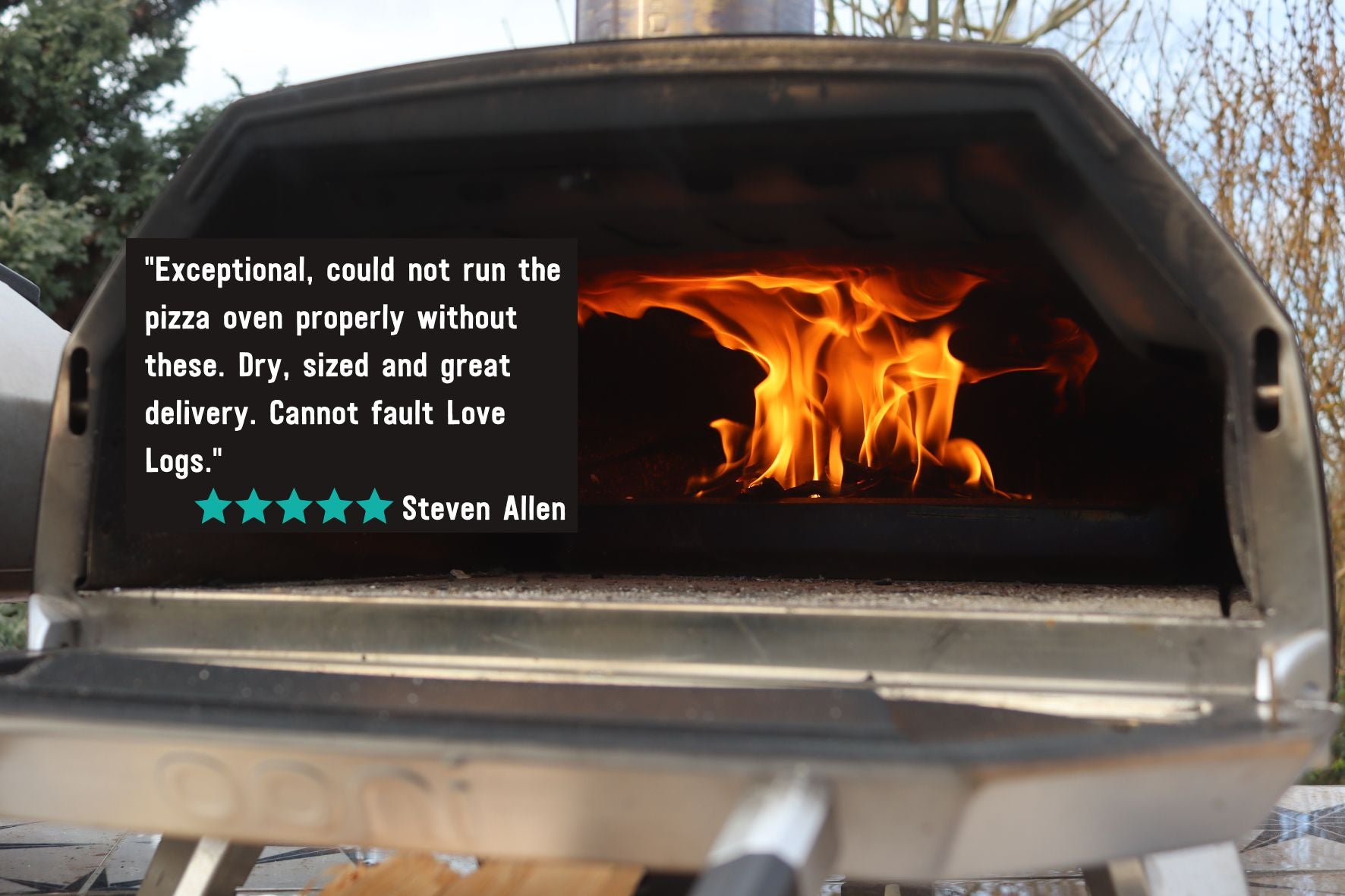 Ooni Karu 16 Logs Love Logs